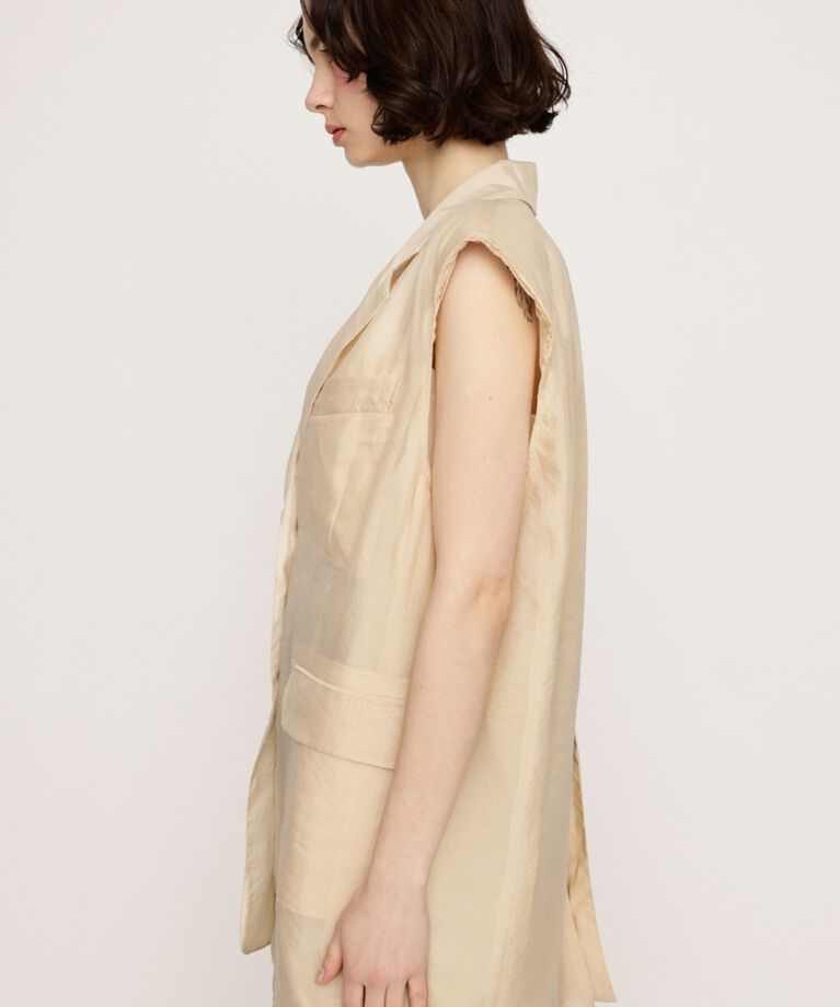 SLY「SHEER TAILOR ベスト」|ダウンベスト・ベスト|