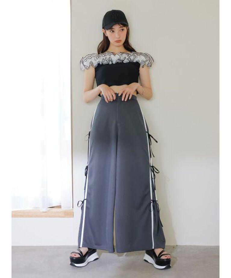 dazzlin「サイドリボントラックパンツ」|その他|