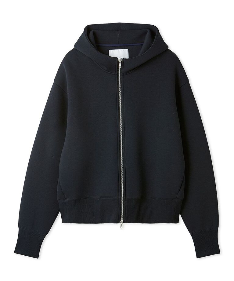 emmi atelier「ジップアップダンボールフーディー」|パーカー|NVY