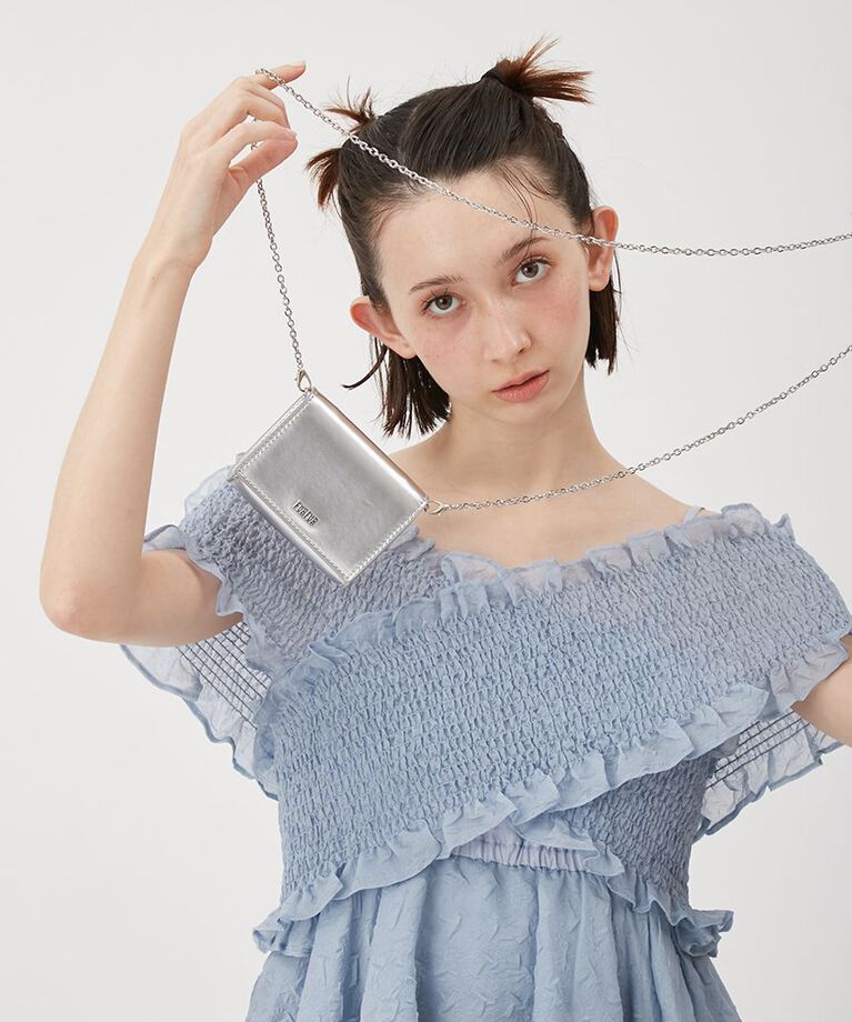 FURFUR「【WEB限定カラー】ミニウォレットショルダー」|名刺入れ・カードケース|