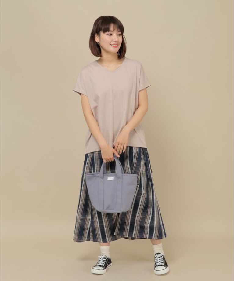 ikka「ノルマンディリネンレースアップスカート」|スカート|