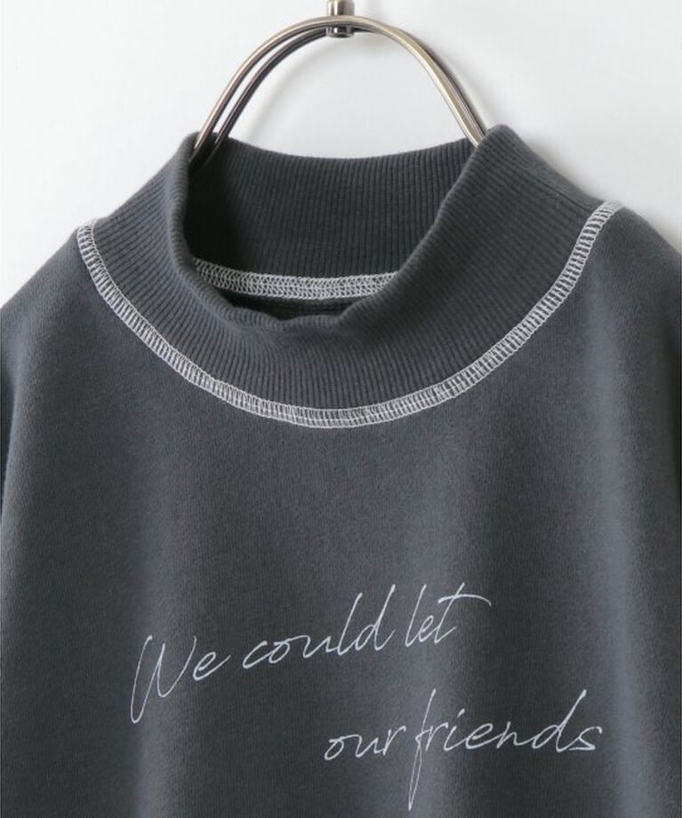 ikka kids「【キッズ】【速乾】配色ステッチプルオーバー（100~160cm）」|Tシャツ・カットソー|