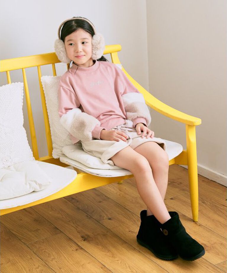 ikka kids「フェイクスエードポンポン付きハーフパンツ（120~160cm）」|その他|
