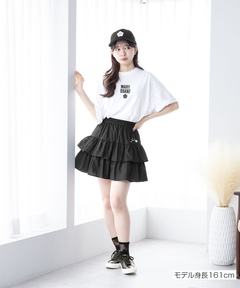 MARY QUANT「NEW ERA(R) × MARY QUANT ビッグ Tシャツ」|Tシャツ・カットソー|ホワイト