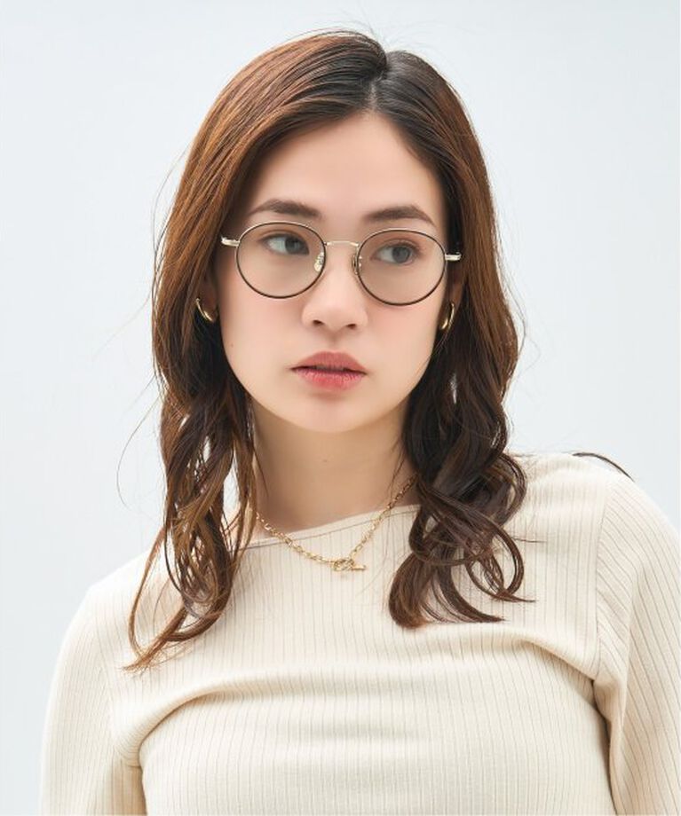  「Zoff｜Kirimaru ボストン型 サングラス   大きめ｜ユニセックス｜UVカット｜紫外線対策 うねうね 小顔効果」|サングラス|