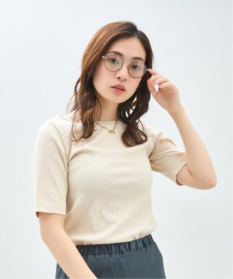  「Zoff｜Kirimaru ボストン型 サングラス   大きめ｜ユニセックス｜UVカット｜紫外線対策 うねうね 小顔効果」|サングラス|