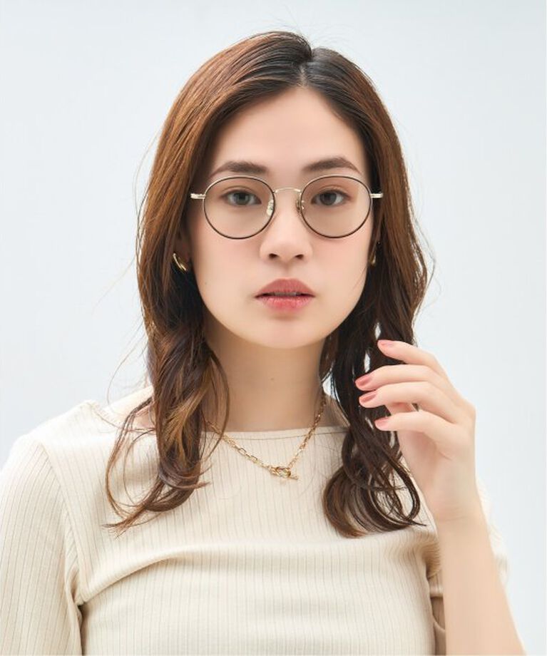  「Zoff｜Kirimaru ボストン型 サングラス   大きめ｜ユニセックス｜UVカット｜紫外線対策 うねうね 小顔効果」|サングラス|