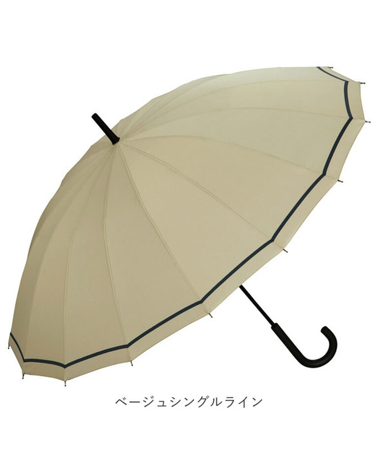 Wpc.「wpc 傘 通販 長傘 雨傘 手開き メンズ レディース 晴雨兼用 uvカット 日傘 16本骨」|傘|