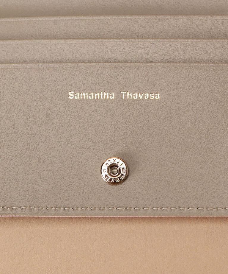 Samantha Thavasa「バイカラーエッジ パスケース」|定期入れ|