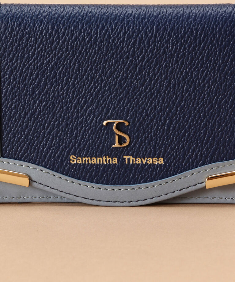 Samantha Thavasa「バイカラーエッジ パスケース」|定期入れ|