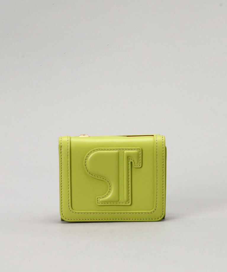 Samantha Thavasa「Pomme d’espoir サック ア ラ モード 三つ折り財布」|財布|ｲｴﾛｰｸﾞﾘｰﾝ