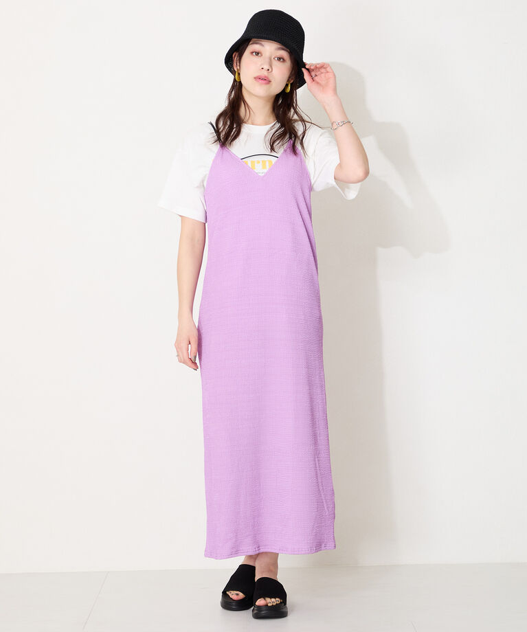 WA Oriental TRaffic「【予約】●2025春夏新作●厚底ニットミュールサンダル/52215 サンダル 厚底 ニット ミュール 人気 トレンド」|サンダル|