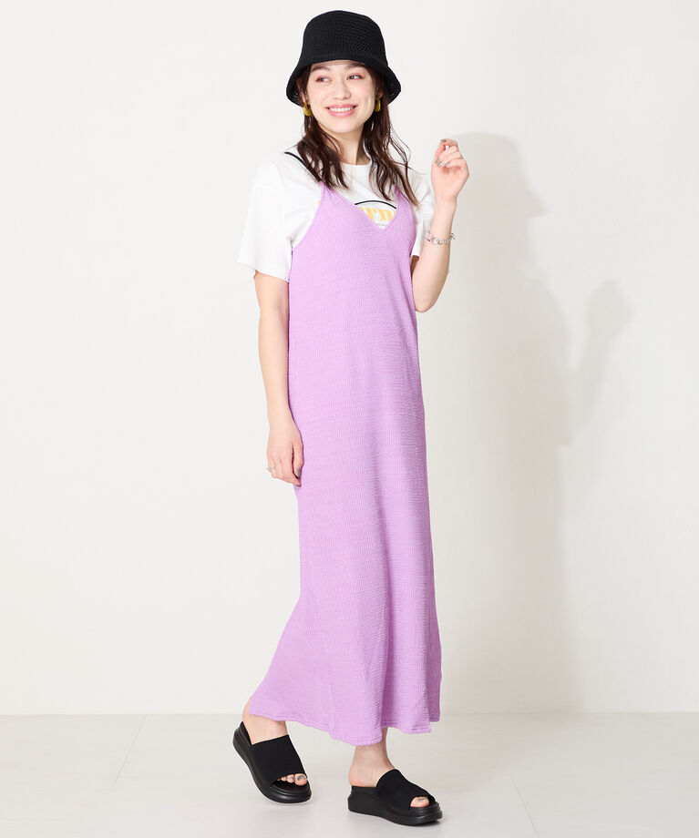 WA Oriental TRaffic「【予約】●2025春夏新作●厚底ニットミュールサンダル/52215 サンダル 厚底 ニット ミュール 人気 トレンド」|サンダル|