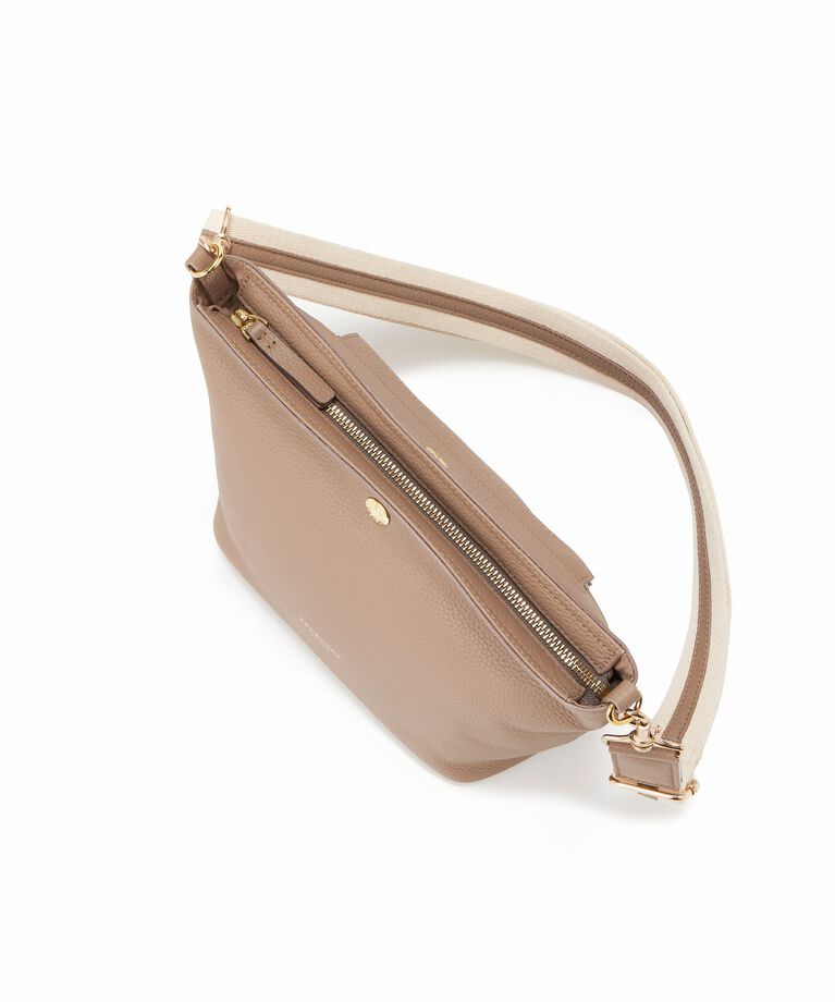 TOPKAPI TREASURE「【TREASURE TOPKAPI】 ソフトシュリンク テープ コンビ レザー ミニショルダーバッグ」|ショルダー・メッセンジャー|