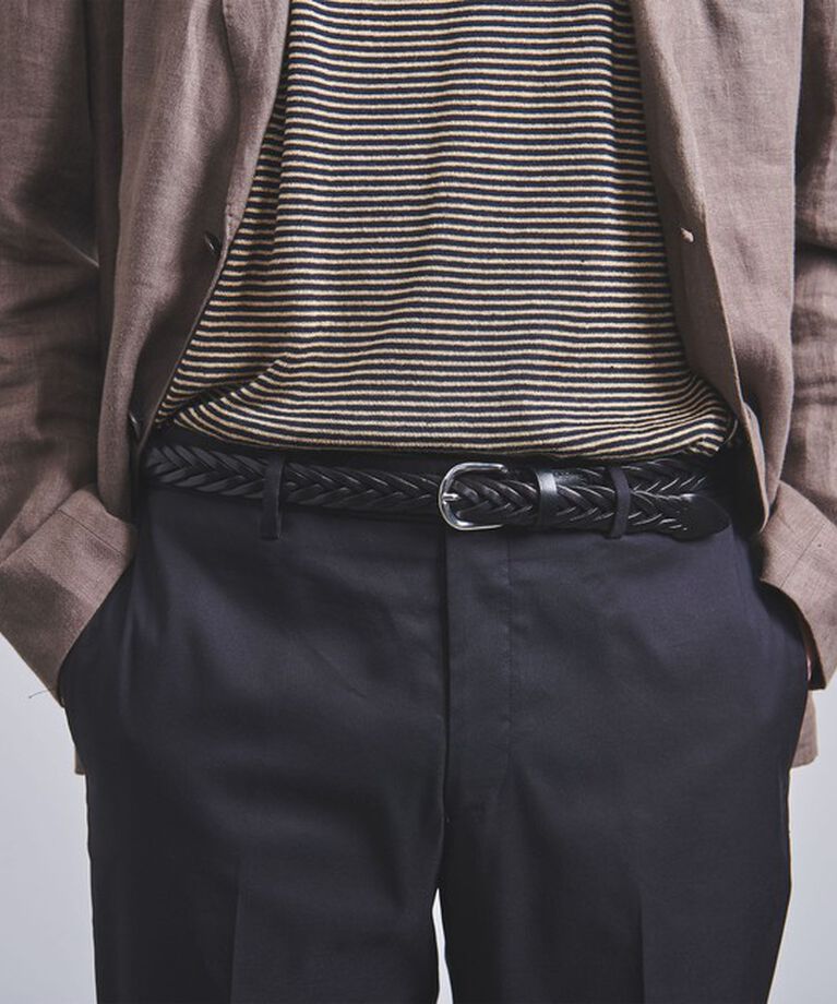 UNITED ARROWS「【別注】＜Anderson‘s＞ ラウンドバックル メッシュベルト」|ベルト|