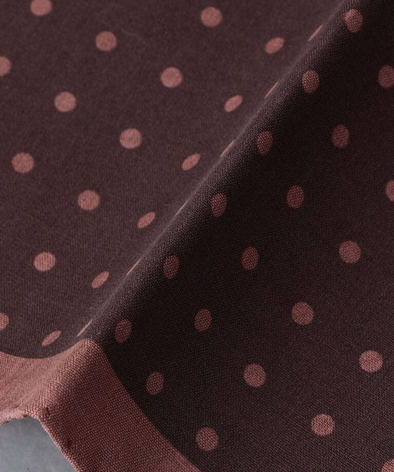 UNITED ARROWS「＜molteni＞ ドットプリント ポケットチーフ」|ハンカチ|