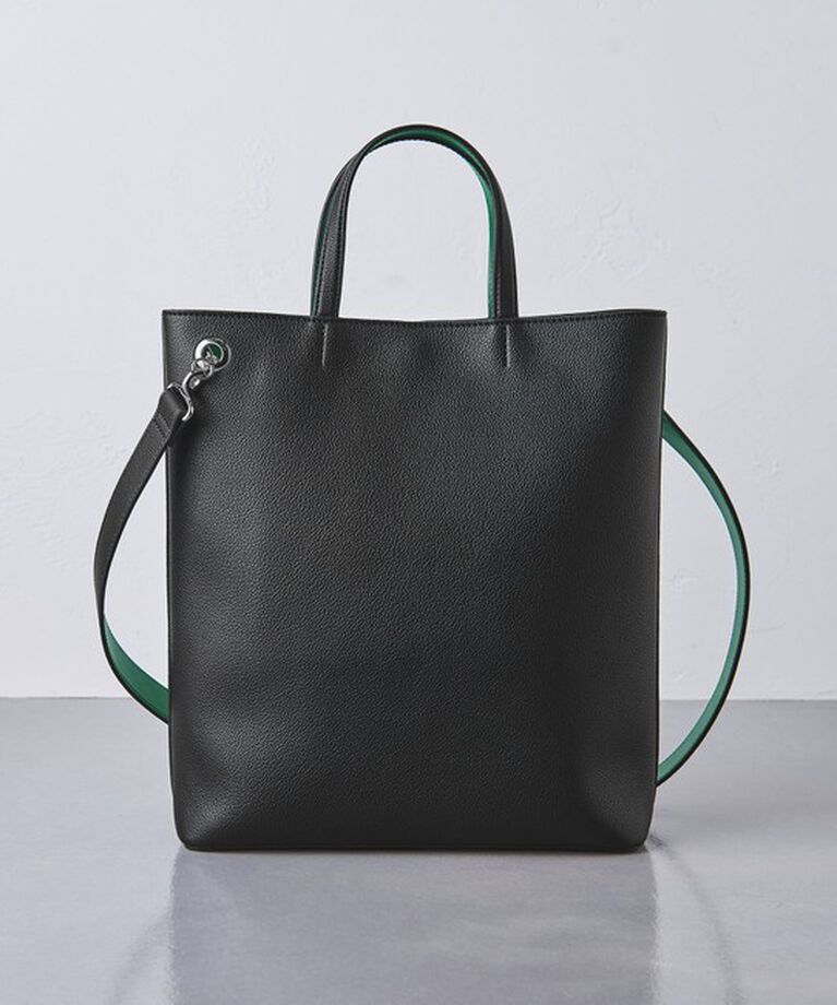 UNITED ARROWS「VERTICAL ベーシック トートバッグ」|トートバッグ|BLACK