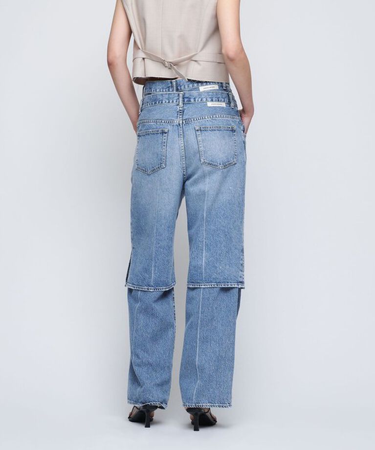 AEWEN MATOPH「＜AEWEN MATOPH＞デニム スリット ハーフパンツ」|デニム|