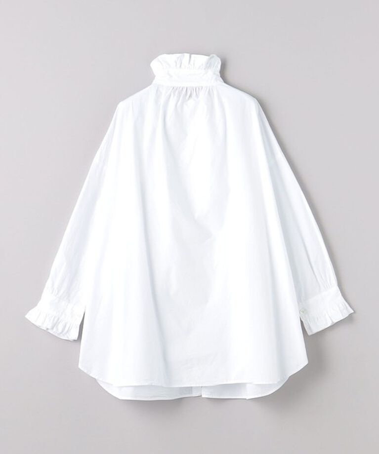 UNITED ARROWS「＜dahl’ia＞フリル ロングスリーブ ブラウス」|シャツ・ブラウス|