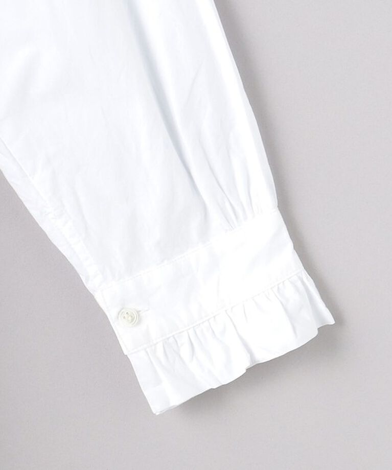 UNITED ARROWS「＜dahl’ia＞フリル ロングスリーブ ブラウス」|シャツ・ブラウス|