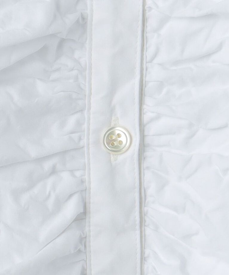 UNITED ARROWS「＜dahl’ia＞フリル ロングスリーブ ブラウス」|シャツ・ブラウス|