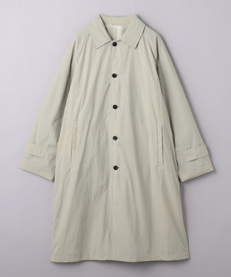 UNITED ARROWS「ウィンドウマック ナイロン タフタ バルカラーコート―撥水―」|ステンカラーコート|