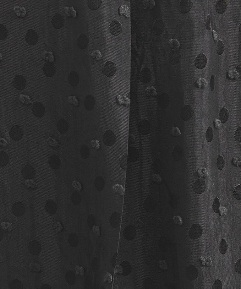 UNITED ARROWS「ドット サテン 2タック ワイドパンツ」|その他|