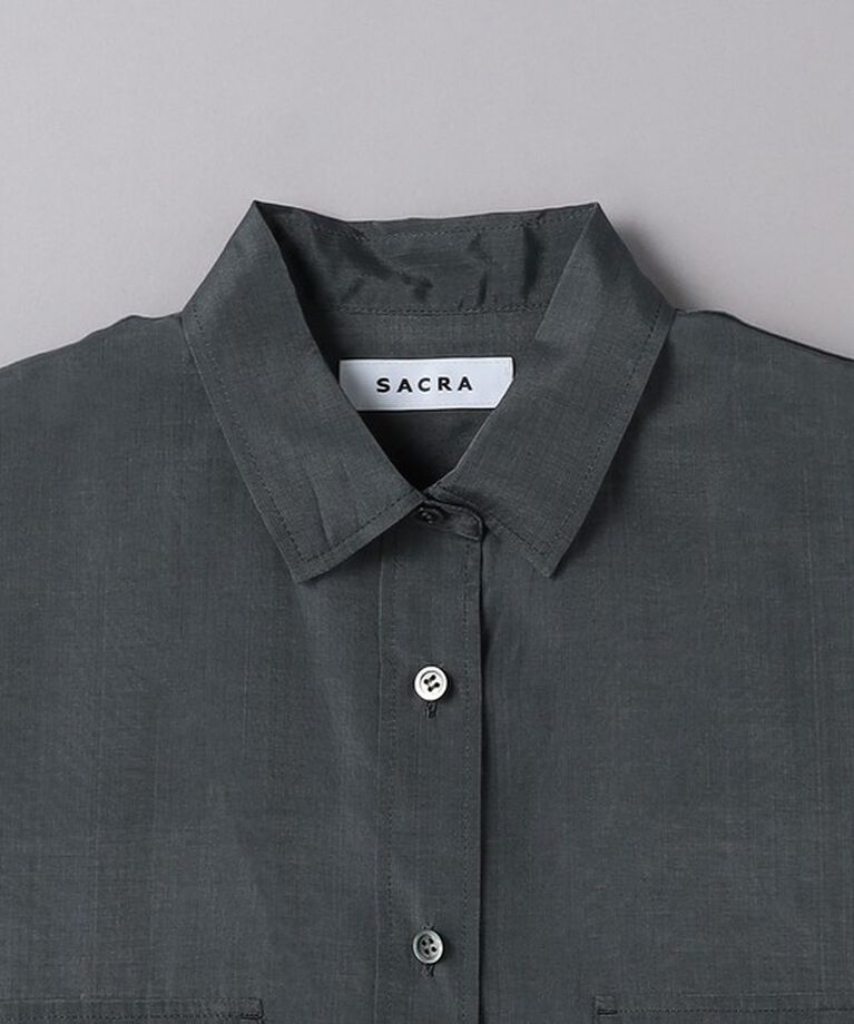 UNITED ARROWS「＜SACRA＞シアー シャツ」|シャツ・ブラウス|