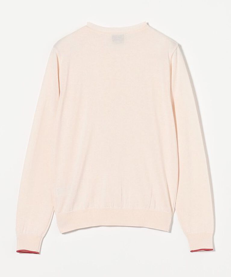 UNITED ARROWS「コットンシルク 18G クルーネック カーディガン」|カーディガン|