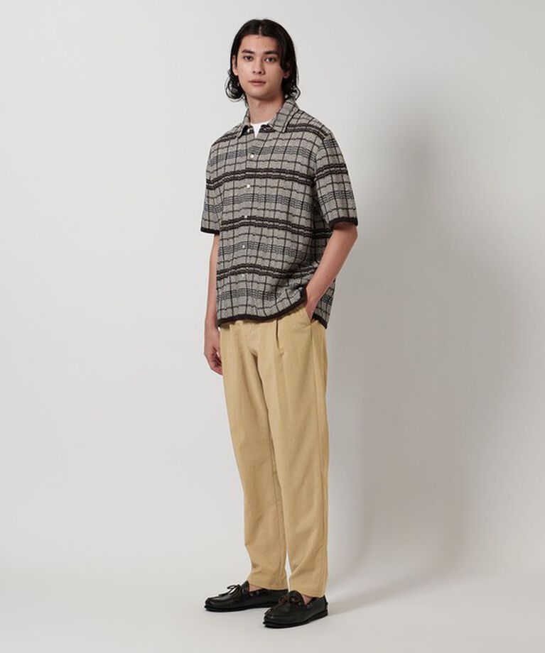 UNITED ARROWS「ポプリン オールギャザー イージーパンツ」|スラックス|