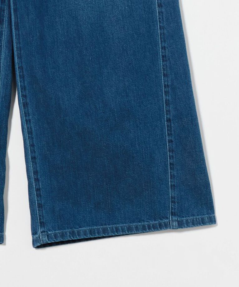 UNITED ARROWS「デニム ワイド イージーパンツ」|チノ|