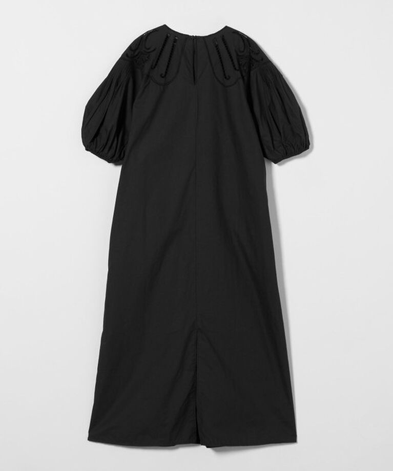 UNITED ARROWS「ポプリン エンブロイダリー ドレス」|ワンピース|