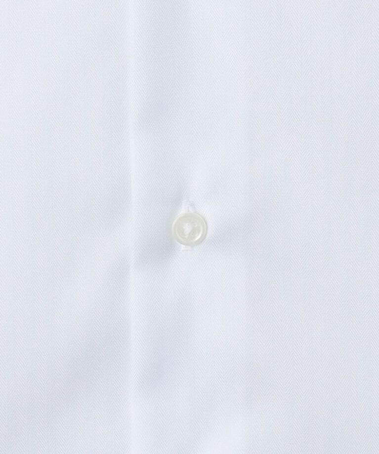 UNITED ARROWS green label relaxing「コットン ヘリンボーン ワイドカラー ドレスシャツ -イージーアイロン-」|シャツ・ブラウス|
