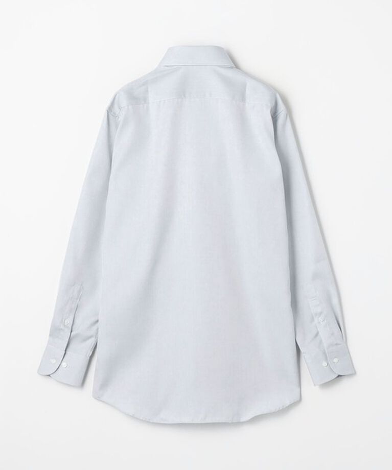 UNITED ARROWS green label relaxing「コットン ヘリンボーン ワイドカラー ドレスシャツ -イージーアイロン-」|シャツ・ブラウス|