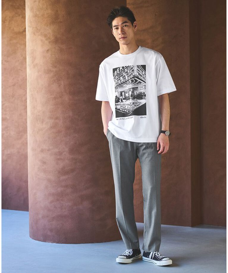 UNITED ARROWS green label relaxing「【別注】＜Gramicci＞GLR ギャバ ドレミチ NP イージーパンツ スラックス -ストレッチ-」|スラックス|