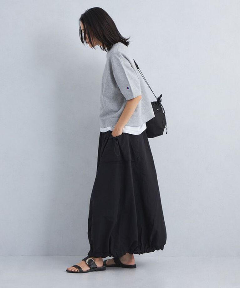 UNITED ARROWS green label relaxing「【別注】＜Champion＞5分袖 スウェット プルオーバー」|Tシャツ・カットソー|