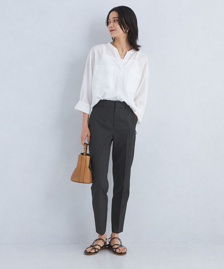 UNITED ARROWS green label relaxing「［size SHORTあり］キチントボトムス ALLFIT テーパード パンツ」|スラックス|