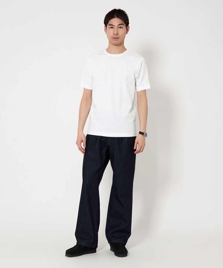 UNITED ARROWS green label relaxing「LONG FIBER COTTON クリア クルーネック 半袖 Tシャツ」|Tシャツ・カットソー|