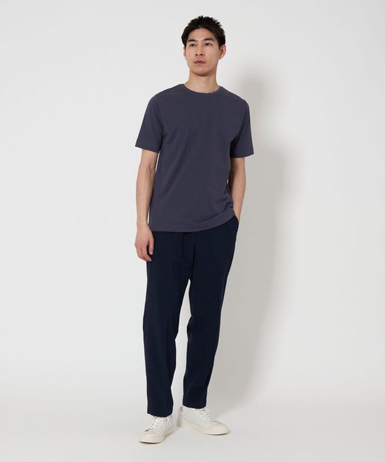 UNITED ARROWS green label relaxing「LONG FIBER COTTON クリア クルーネック 半袖 Tシャツ」|Tシャツ・カットソー|