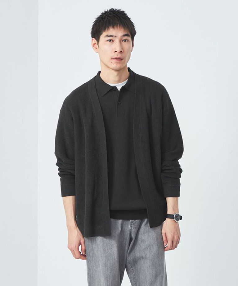 UNITED ARROWS green label relaxing「リネン アゼ イージーカーディガン」|カーディガン|