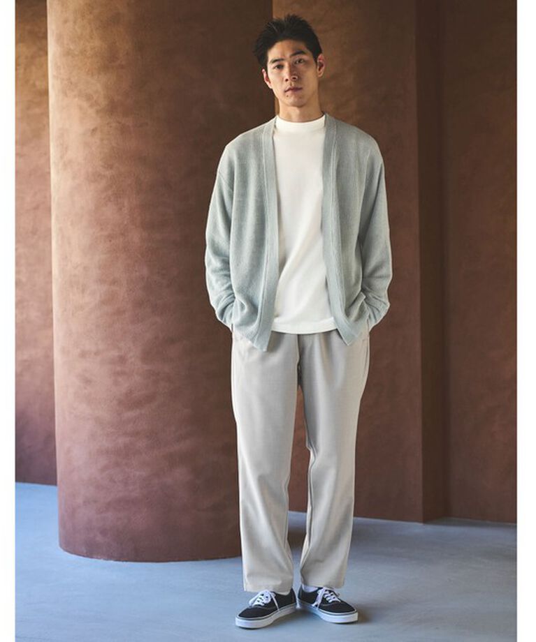 UNITED ARROWS green label relaxing「リネン アゼ イージーカーディガン」|カーディガン|