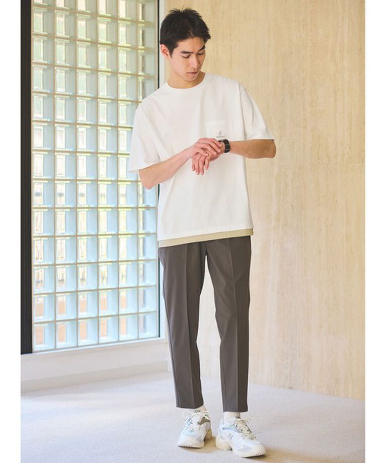 UNITED ARROWS green label relaxing「【別注】＜Gramicci＞GLR ヘム レイヤード Tシャツ」|Tシャツ・カットソー|