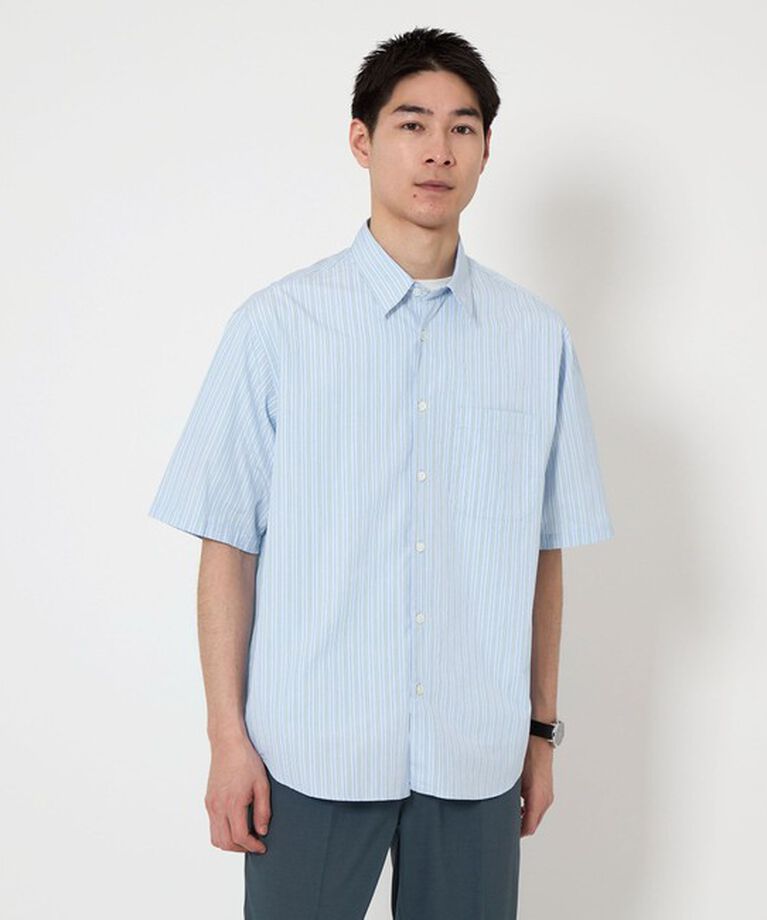UNITED ARROWS green label relaxing「トーマスメイソン ジャストルーズ レギュラーカラー 半袖シャツ」|シャツ・ブラウス|
