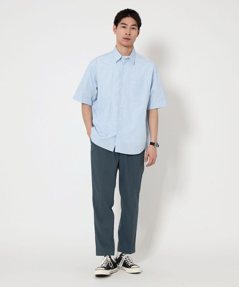 UNITED ARROWS green label relaxing「トーマスメイソン ジャストルーズ レギュラーカラー 半袖シャツ」|シャツ・ブラウス|