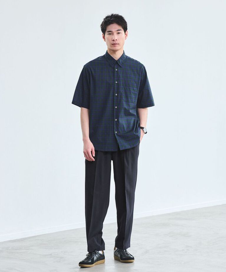 UNITED ARROWS green label relaxing「トーマスメイソン ジャストルーズ レギュラーカラー 半袖シャツ」|シャツ・ブラウス|