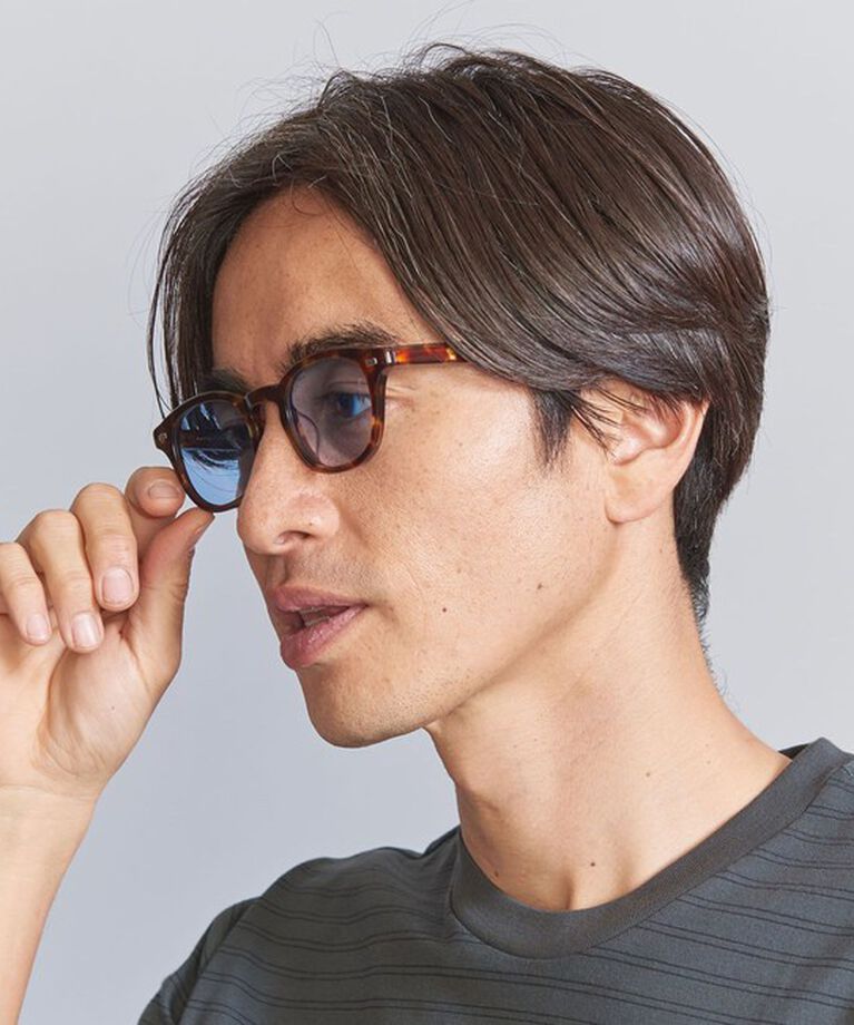 BEAUTY&YOUTH UNITED ARROWS「【別注】 ＜KANEKO OPTICAL（金子眼鏡）＞ John SGLS/サングラス ‐MADE IN JAPAN‐」|サングラス|DK.BROWN