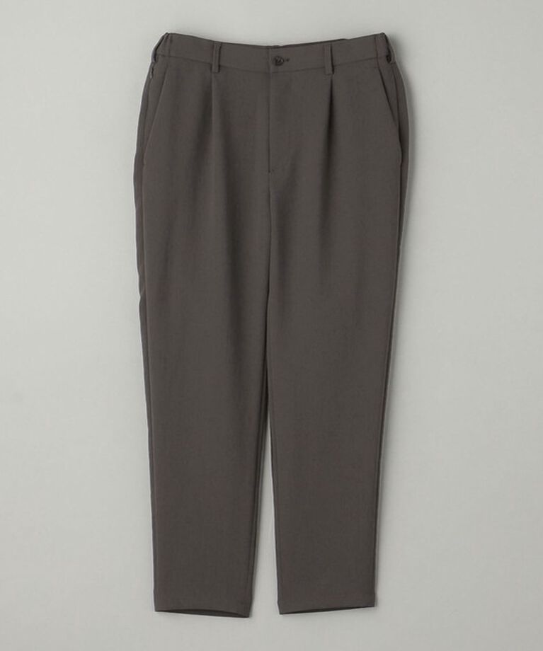 BEAUTY&YOUTH UNITED ARROWS「トリクシオン 1プリーツ テーパード パンツ -セットアップ対応 ストレッチ ウォッシャブル マルチ機能-」|チノ|