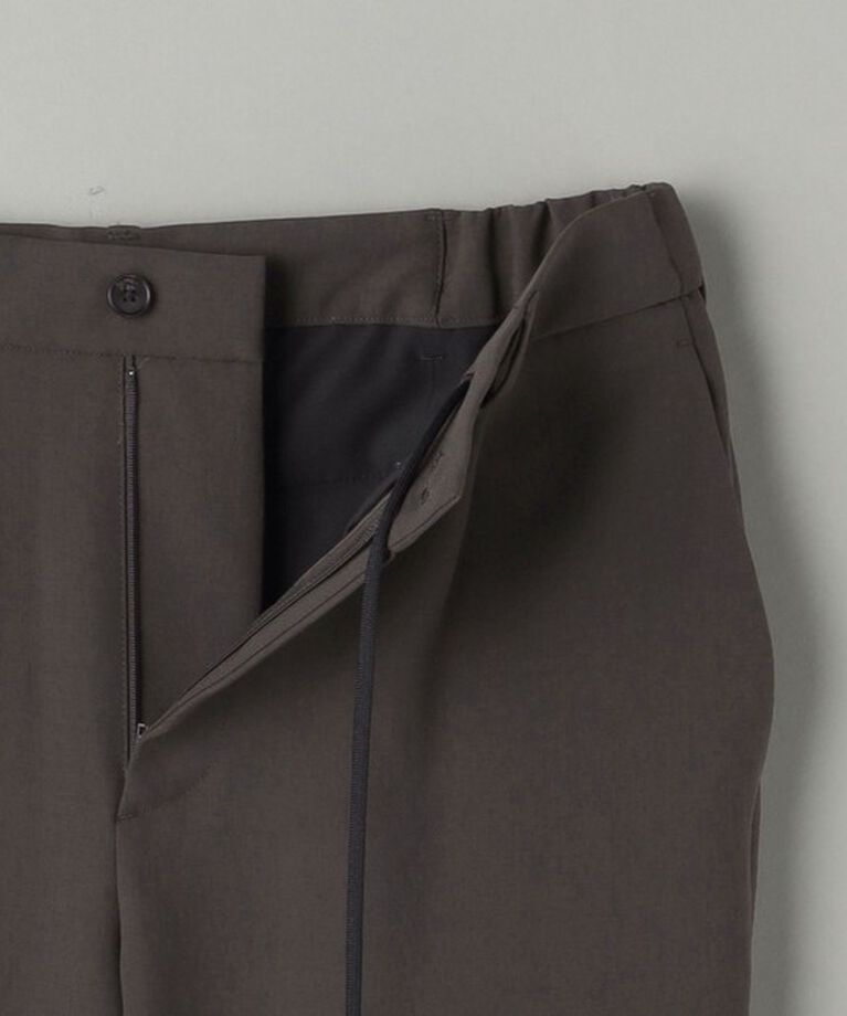 BEAUTY&YOUTH UNITED ARROWS「トリクシオン 1プリーツ テーパード パンツ -セットアップ対応 ストレッチ ウォッシャブル マルチ機能-」|チノ|