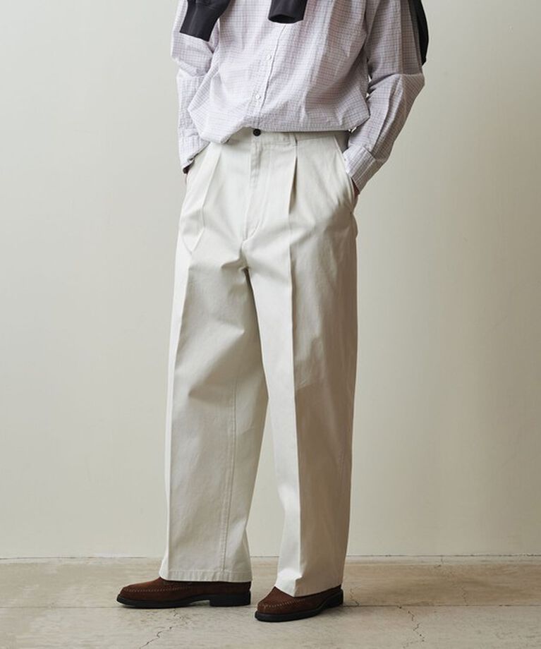 STEVEN ALAN「＜Steven Alan＞ ウエポン ニドム ワンプリーツ BDU パンツ」|チノ|
