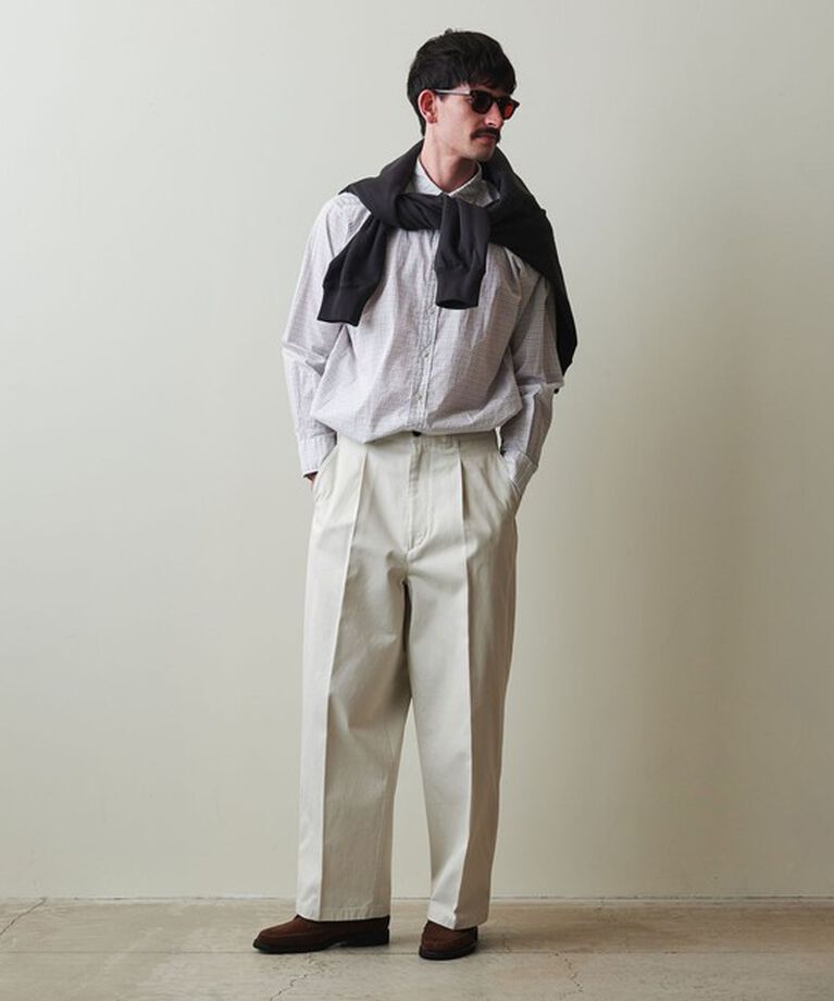STEVEN ALAN「＜Steven Alan＞ ウエポン ニドム ワンプリーツ BDU パンツ」|チノ|